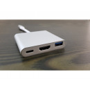 USB-C vers USB-C, HDMI, réplicateur de ports USB 3